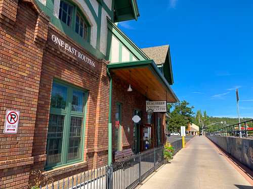 Flagstaff Vistor Center on Route 66