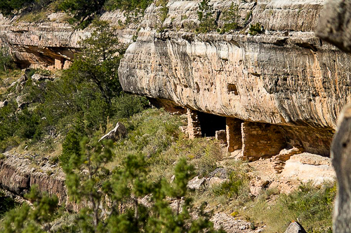 The Sinagua Cliff Dwellings at Walnut Canyon